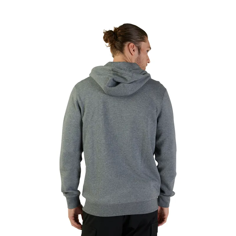 Fox Absolute Zip Fleece Hoodie in Heather Graphite-1